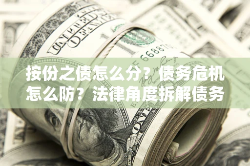 北京按份之债怎么分？债务危机怎么防？法律角度拆解债务分配与风险自保指南