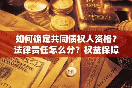 北京如何确定共同债权人资格？法律责任怎么分？权益保障技巧揭秘！