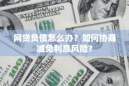 北京网贷负债怎么办？如何协商减免利息风险？