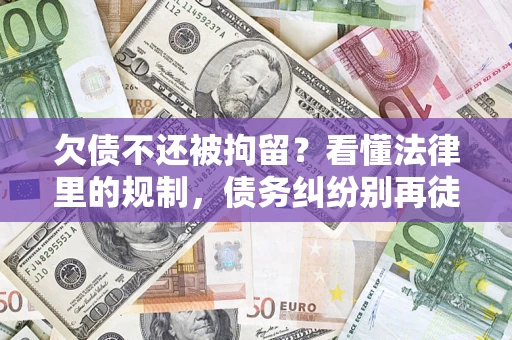 北京欠债不还被拘留？看懂法律里的规制，债务纠纷别再徒劳奔波