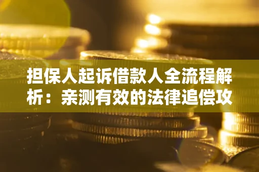 北京担保人起诉借款人全流程解析：亲测有效的法律追偿攻略