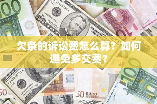 北京欠条的诉讼费怎么算？如何避免多交费？
