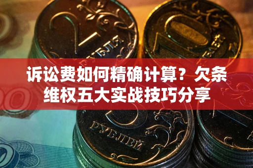 北京诉讼费如何精确计算？欠条维权五大实战技巧分享